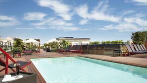 Indoor pool, outdoor pool