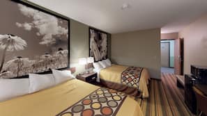 Desk, iron/ironing board, rollaway beds, free WiFi