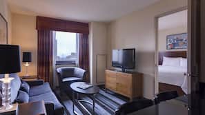Premium bedding, in-room safe, desk, laptop workspace