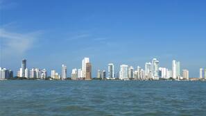 Vista do hotel