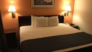 Premium bedding, pillowtop beds, in-room safe, desk