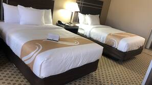 Desk, iron/ironing board, free WiFi, linens