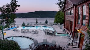 Seasonal outdoor pool
