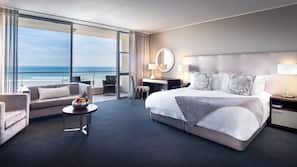 Premium bedding, down duvet, pillow top beds, in-room safe