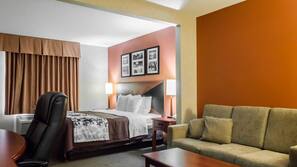Iron/ironing board, free cribs/infant beds, rollaway beds, free WiFi