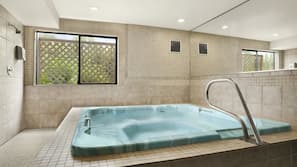Indoor spa bath