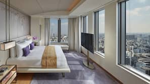 Premium bedding, minibar, in-room safe, desk