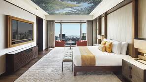Premium bedding, minibar, in-room safe, desk