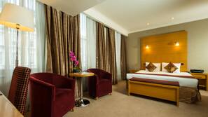 In-room safe, desk, blackout curtains, iron/ironing board