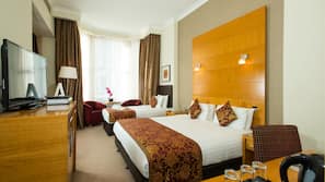 In-room safe, desk, blackout curtains, iron/ironing board
