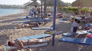 Private beach nearby, free beach shuttle, scuba diving