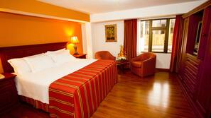 Premium bedding, minibar, in-room safe, desk