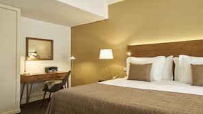 Premium bedding, minibar, in-room safe, desk