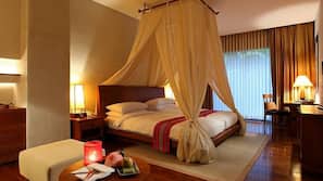 1 ห้องนอน, เครื่องนอนระดับพรีเมียม, ผ้านวมขนเป็ด, มินิบาร์ฟรี