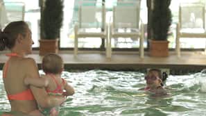 Indoor pool, outdoor pool