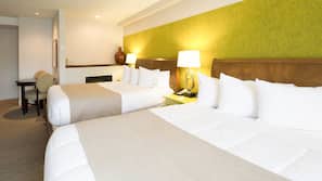 Premium bedding, pillow top beds, individually decorated