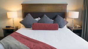 Desk, blackout curtains, iron/ironing board, free cots/infant beds