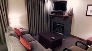 Desk, blackout curtains, iron/ironing board, free cots/infant beds