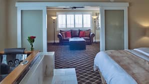 Individually decorated, individually furnished, blackout drapes