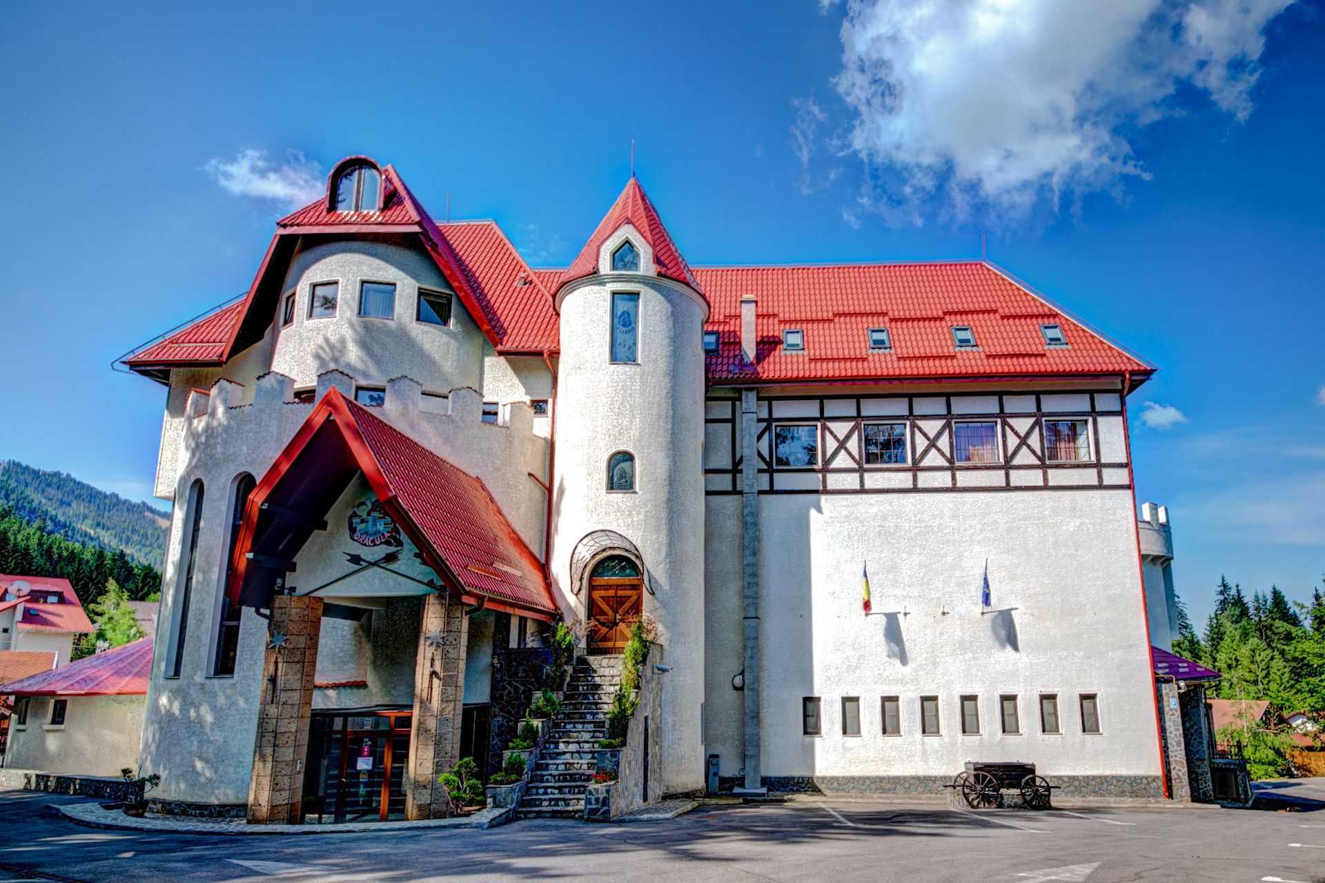 House of Dracula Hotel in Poiana Brasov, Romania