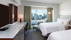 Down duvet, pillow top beds, in-room safe, desk