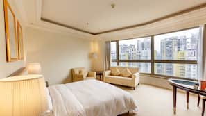 Minibar, in-room safe, blackout drapes, soundproofing