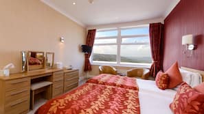 Iron/ironing board, linens, wheelchair access