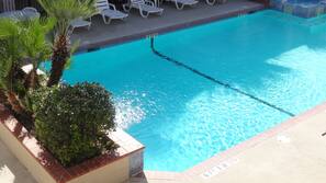 Seasonal outdoor pool