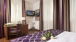 Premium bedding, minibar, in-room safe, desk