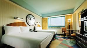 Minibar, in-room safe, desk, blackout curtains