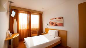Premium bedding, minibar, in-room safe, desk