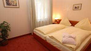 Allergikerbettwaren, Minibar, Zimmersafe, schallisolierte Zimmer
