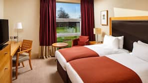 Premium bedding, in-room safe, desk, blackout curtains