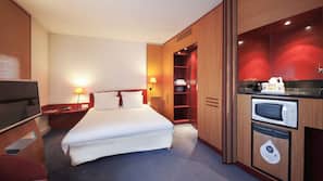 1 chambre, literie de qualité supérieure, coffre-forts dans les chambres