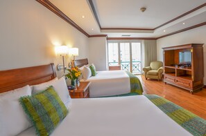 Junior Suite, 2 Queen Beds | View from room