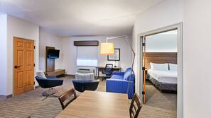 In-room safe, desk, iron/ironing board, free cribs/infant beds