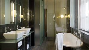 Premium bedding, down duvets, minibar, in-room safe