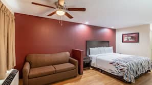 Free cribs/infant beds, free WiFi, linens, alarm clocks