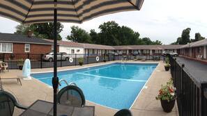 Seasonal outdoor pool