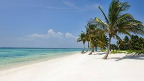 Private beach