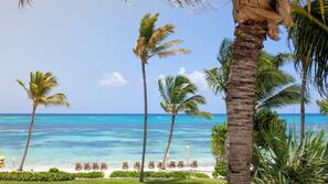 Private beach