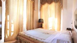 Minibar, desk, iron/ironing board, cribs/infant beds