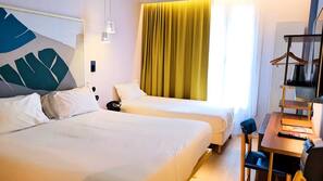 Biancheria da letto di alta qualità, una cassaforte in camera