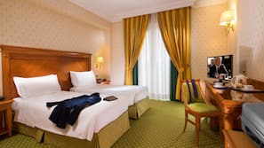 Biancheria da letto di alta qualità, minibar, una cassaforte in camera
