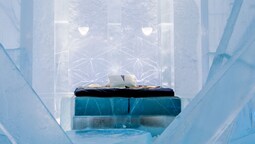 Cold Room Deluxe Suite Hilla Ice Hotel Cold Room Deluxe Suite Hilla Ice Hotel