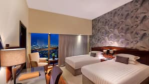 Premium bedding, minibar, in-room safe, desk