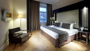Ropa de cama de alta calidad, colchones viscoelásticos, minibar