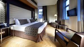 Ropa de cama de alta calidad, colchones viscoelásticos, minibar