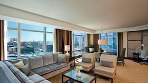 Minibar, in-room safe, desk, blackout curtains