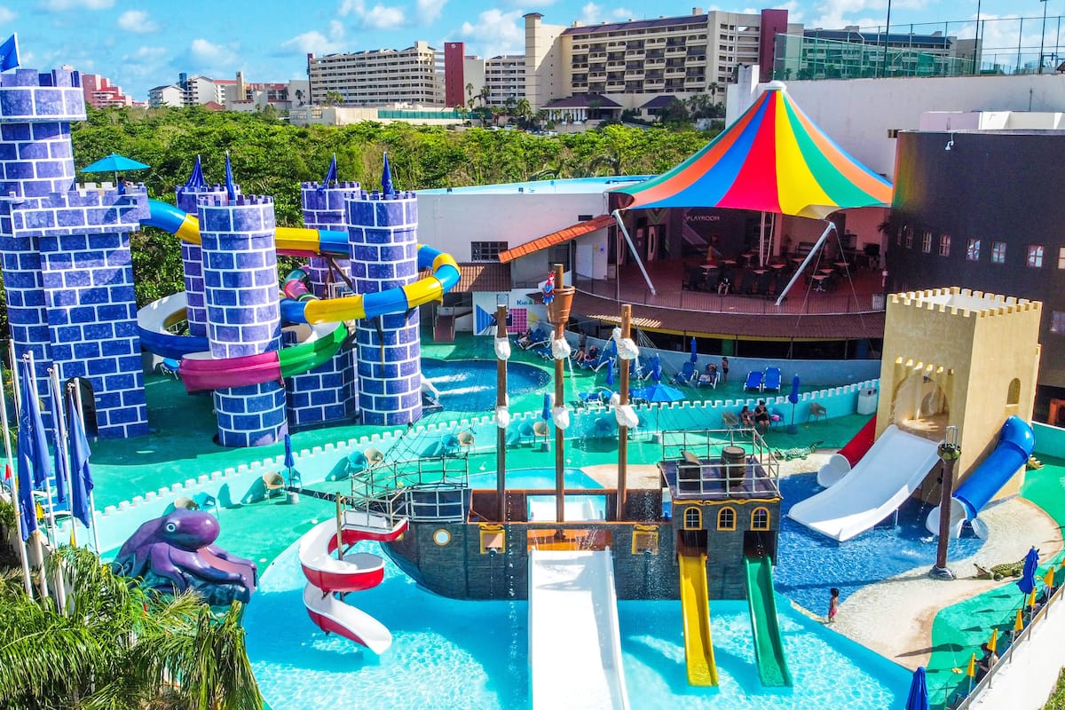 waterpark at Seadust Cancun Family Resort